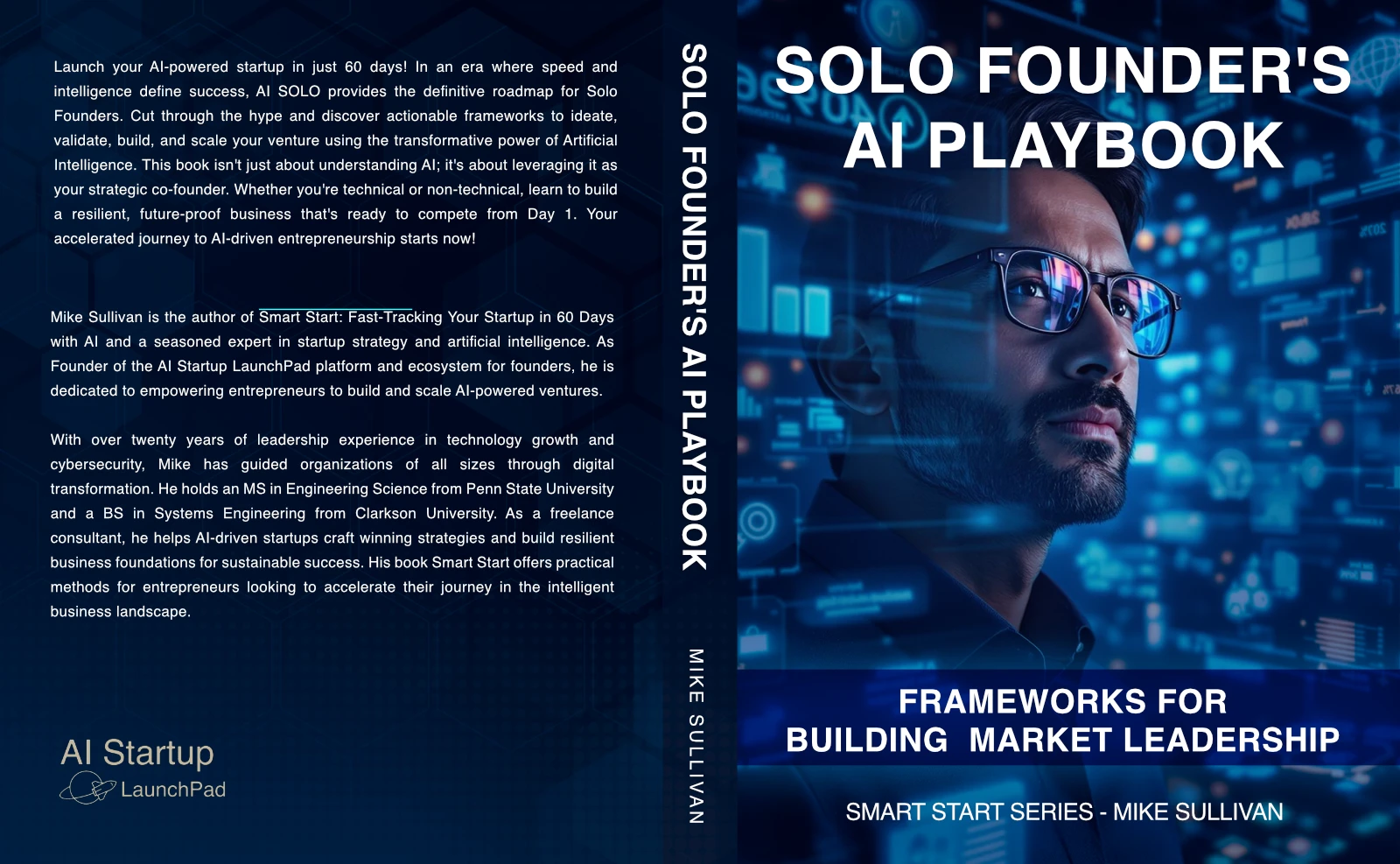 Smart Start: Fast-Track Your Startup in 60 Days with AI - Book Cover
